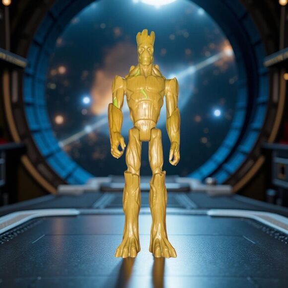 Marvel Guardians of the Galaxy Growing Groot Action Figure 12” B13 - Picture 1 of 3